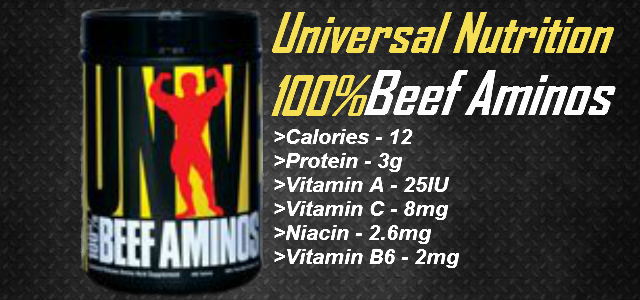 Universal Nutrition 100% Beef Aminos